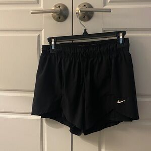 Nike Women's Black Dri-FIT Athletic Shorts